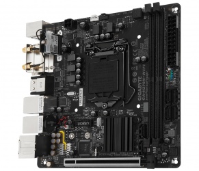 Tarjeta Madre Gigabyte mini ITX GA-H270N-WIFI, S-1151, Intel H270, 32GB DDR4 para Intel 