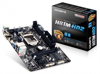Tarjeta Madre Gigabyte micro ATX GA-H81M-HD2, S-1150, Intel H81, HDMI, 16GB DDR3, para Intel 