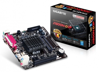 Tarjeta Madre Gigabyte mini ITX GA-J1800N-D2P, Intel Celeron J1800 Integrada, HDMI, 8GB DDR3 