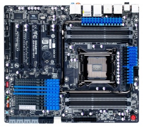 Tarjeta Madre Gigabyte ATX extendida GA-X79S-UP5-WIFI, LGA2011, Intel C606, 64GB DDR3, para Intel 