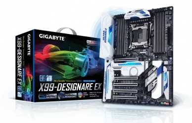 Tarjeta Madre Gigabyte ATX GA-X99-Designare EX (rev. 1.0), S-2011v3, Intel X99, HDMI, 128GB DDR4 para Intel 