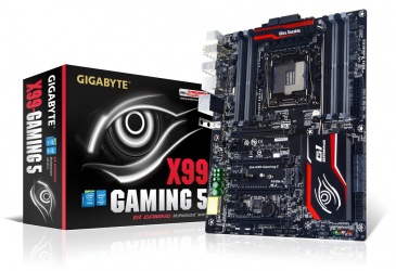 Tarjeta Madre Gigabyte ATX GA-X99-Gaming 5, S-2011, Intel X99, 64GB DDR4 para Intel 