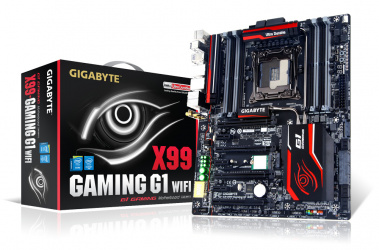 Tarjeta Madre Gigabyte ATX Extendida GA-X99-Gaming G1 WIFI, S-2011, Intel X99 Express, 64GB DDR4 para Intel 