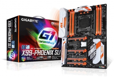 Tarjeta Madre Gigabyte ATX GA-X99-PHOENIX SLI, S-2011v3, Intel X99, 128GB DDR4 para Intel 