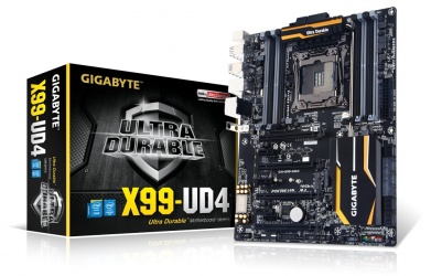 Tarjeta Madre Gigabyte ATX GA-X99-UD4, S-2011, Intel X99, 64GB DDR4 para Intel 