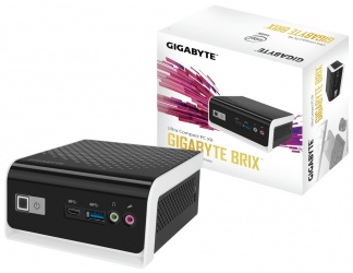Gigabyte Brix GB-BLCE-4105C, Intel Celeron J4105 2.50GHz (Barebone) 