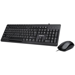 Kit de Teclado y Mouse Gigabyte KM6300, Alámbrico, USB, Negro (Español) 