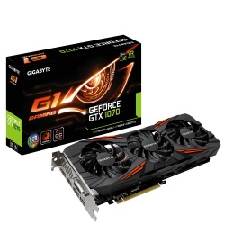 Tarjeta de Video Gigabyte NVIDIA GeForce GTX 1070 G1 Gaming (rev. 2.0), 8GB 256-bit GDDR5, PCI Express x16 3.0 