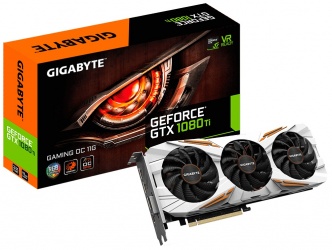 Tarjeta de Video Gigabyte NVIDIA GeForce GTX 1080 Ti, 11GB 352-bit GDDR5X, PCI Express x16 3.0 