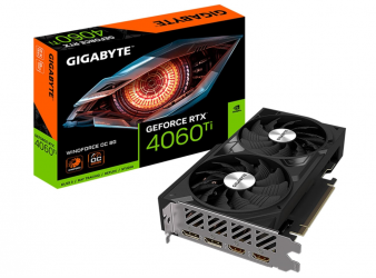 Tarjeta de Video Gigabyte NVIDIA GeForce RTX 4060 Ti WINDFORCE OC, 8GB 128-bit GDDR6, PCI Express x16 4.0 