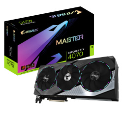 Tarjeta de Video Gigabyte AORUS NVIDIA GeForce RTX 4070 Master 12G, 12GB 192-bit GDDR6X, PCI Express 4.0 