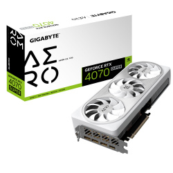 Tarjeta de Video Gigabyte NVIDIA GeForce RTX 4070 SUPER AERO OC 12G, 12GB 192-bit GDDR6X, PCI Express 4.0 