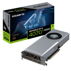 Tarjeta de Video Gigabyte NVIDIA RTX 4070 Ti SUPER AI TOP 16G, 16GB 256-bit GDDR6X, PCI Express x16 4.0  