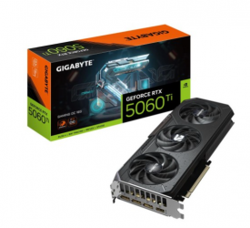 Tarjeta de Video Gigabyte NVIDIA GeForce RTX 5060 Ti Gaming OC, 16GB 128-bit GDDR7, PCI Express x16 5.0  