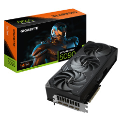 Tarjeta de Video Gigabyte NVIDIA GeForce RTX 5090 Windforce OC, 32GB 512-bit GDDR7, PCI Express x16 5.0  