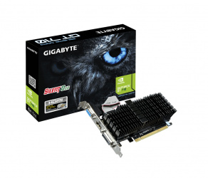 Tarjeta de Video Gigabyte NVIDIA GeForce GT 710, 2GB 64-bit DDR3, PCI Express 2.0 x8 