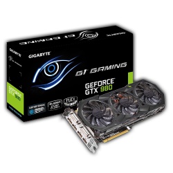 Tarjeta de Video G1 Gaming Gigabyte NVIDIA GeForce GTX 980 WINDFORCE 3X 600W, 4GB 256-bit GDDR5, PCI Express 3.0 