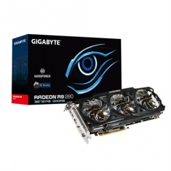 Tarjeta de Video Gigabyte AMD Radeon R9 280 WINDFORCE 3X 600W, 3GB 384-bit GDDR5, PCI Express 2.1 