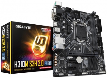 Tarjeta Madre Gigabyte Micro ATX H310M S2H 2.0, S-1151, Intel H310 Express, HDMI, M.2, 32GB DDR4 para Intel ― Compatibles solo con 8va y/o  9va Generación (Revisar modelos aplicables) 
