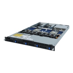 Servidor Gigabyte R182-Z90 (rev. 100), AMD EPYC 7002, máx. 128GB DDR4, Rack 1U (Barebone) - no Sistema Operativo Instalado 