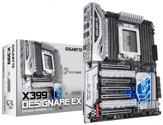Tarjeta Madre Gigabyte ATX X399 DESIGNARE EX, S-TR4, AMD X399, 128GB DDR4 para AMD 