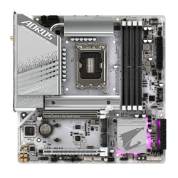 Tarjeta Madre Gigabyte Z790M Aorus Elite AX Ice, Micro-ATX, LGA 1700, Intel Z790, 256GB DDR5, HDMI/DP para Intel 