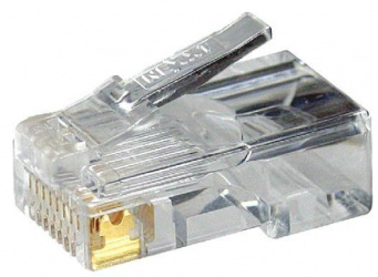 Gigatech Conector RJ-45 Cat6, Transparente, 100 Piezas 