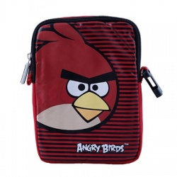 Ginga Funda Acolchonada Angry Birds para Tablet 7'' Rojo 