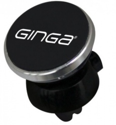 Ginga Soporte Magnético para Celulares GI16BAS01, Negro 