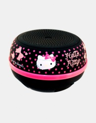 Bocina Portátil Hello Kitty, Bluetooth, Alámbrico/Inalámbrico, 3W RMS, Negro 