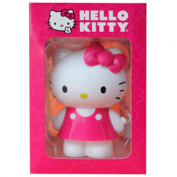 Ginga Cargador de Pared para Celular, USB 2.0, Silueta Kitty Rosa 
