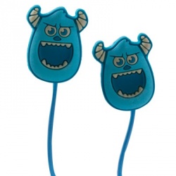 Ginga Audífonos Sulley Monsters, Alámbrico, 3.5mm, Azul 