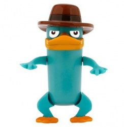 Memoria USB Ginga Angry Birds, 8GB, USB 2.0, Diseño Perry el Ornitorrinco 