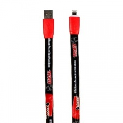 Ginga Cable USB A Macho - Lightning Macho, 1 Metro, para iPhone 5/6, Diseño Tecate 
