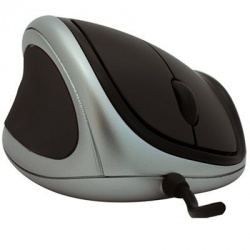 Mouse Goldtouch Óptico KOV-GTM-L, Alámbrico, USB, 1000DPI, Negro/Plata 