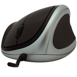 Mouse Goldtouch Óptico KOV-GTM-R, Alámbrico, USB, 1000DPI, Negro/Plata 