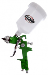 Goni Pistola de Gravedad para Pintar 33005, 70PSI, 1.4mm, 600ml, Verde 