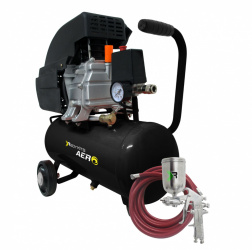 Goni Compresor de Aire Horizontal 37008K, 18L, 116psi, 2HP, 120V 