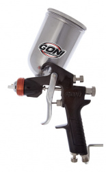 Goni Pistola de Gravedad para Pintar 302, 45PSI, 1.5mm, 400ml, Negro 