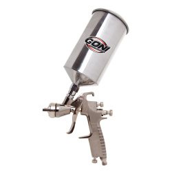 Goni Pistola de Gravedad para Pintar 620, 70PSI, 1.4mm, 1000ml, Metal 