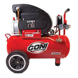 Goni Compresor de Aire Horizontal 940, 24L, 2.5HP, 120V 