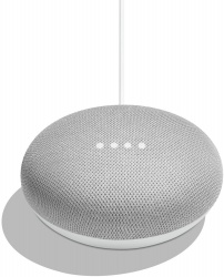 Google Home Mini Asistente de Voz, Inalámbrico, WiFi, Bluetooth, Gris 