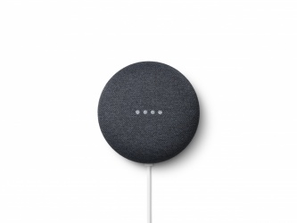 Google Nest Mini Asistente de Voz, Inalámbrico, WiFi, Bluetooth, Negro 
