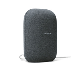 Google Nest Audio Asistente de Voz, Inalámbrico, WiFi, Negro 