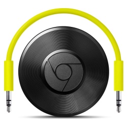 Google Chromecast Audio, WiFi, USB, 3.5mm, Negro 