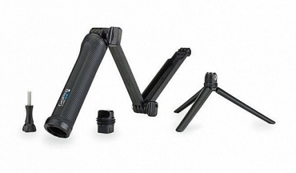 GoPro Soporte 3-WAY, 19 - 50.8cm, 3 Patas, Negro 