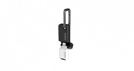 GoPro Lector de Tarjetas microSD Portátil Quick Key, Lightning, para iPhone/iPad 