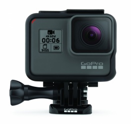 Cámara Deportiva GoPro Hero6 Black, 12MP, 4K Ultra HD, Negro 