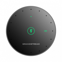 Grandstream Micrófono para Conferencias GMD1208, Inalámbrico, Negro 