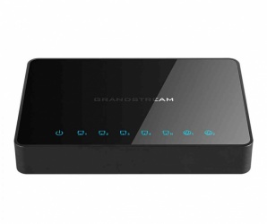 Router Grandstream Gigabit Ethernet con Firewall GWN7000, Alámbrico, 7x RJ-45, 2x USB, Negro 